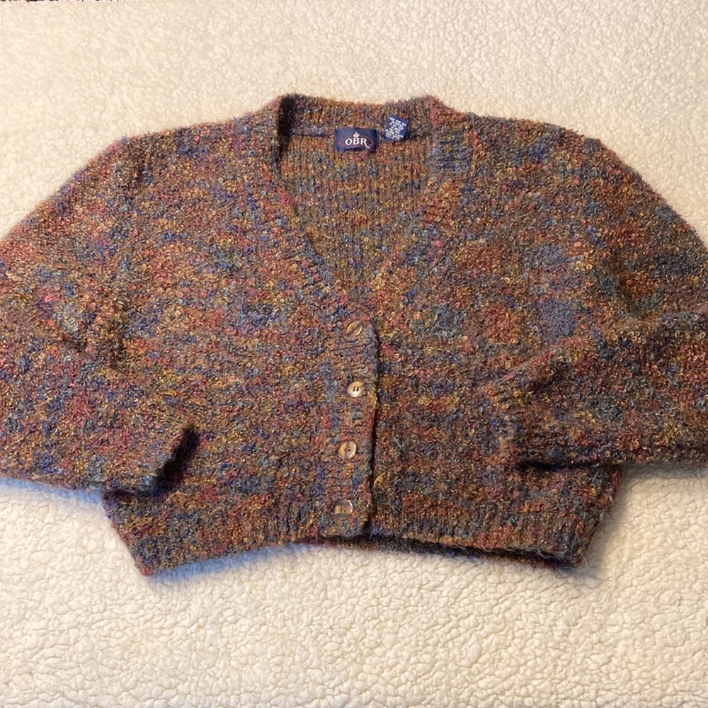 Vintage OBR Mohair blend Cardigan